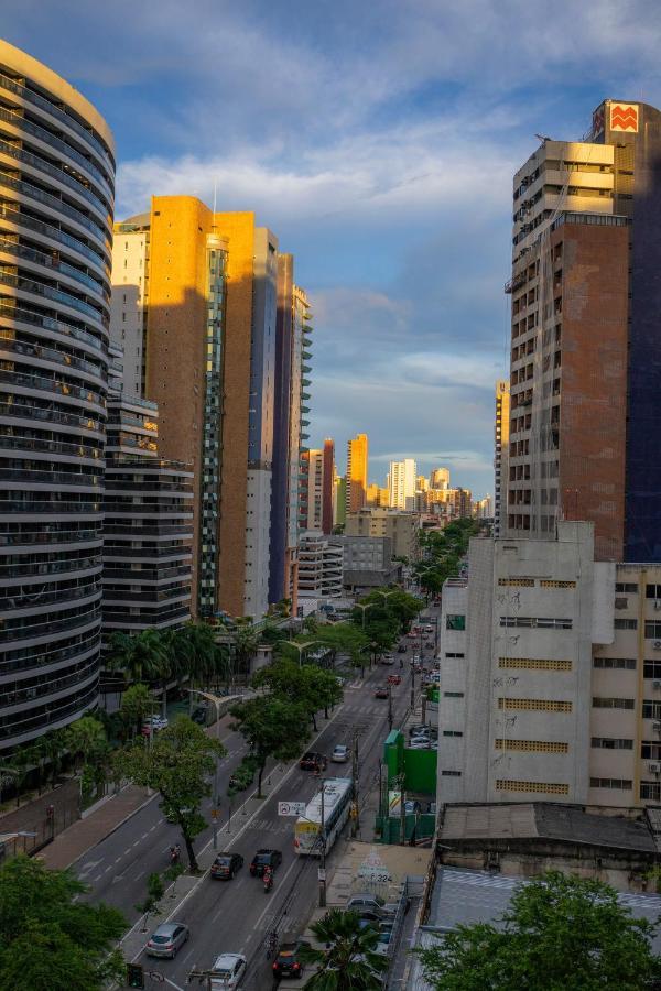 Apartamento Vista Mar Melhor Localizacao Da Cidade فورتاليز المظهر الخارجي الصورة